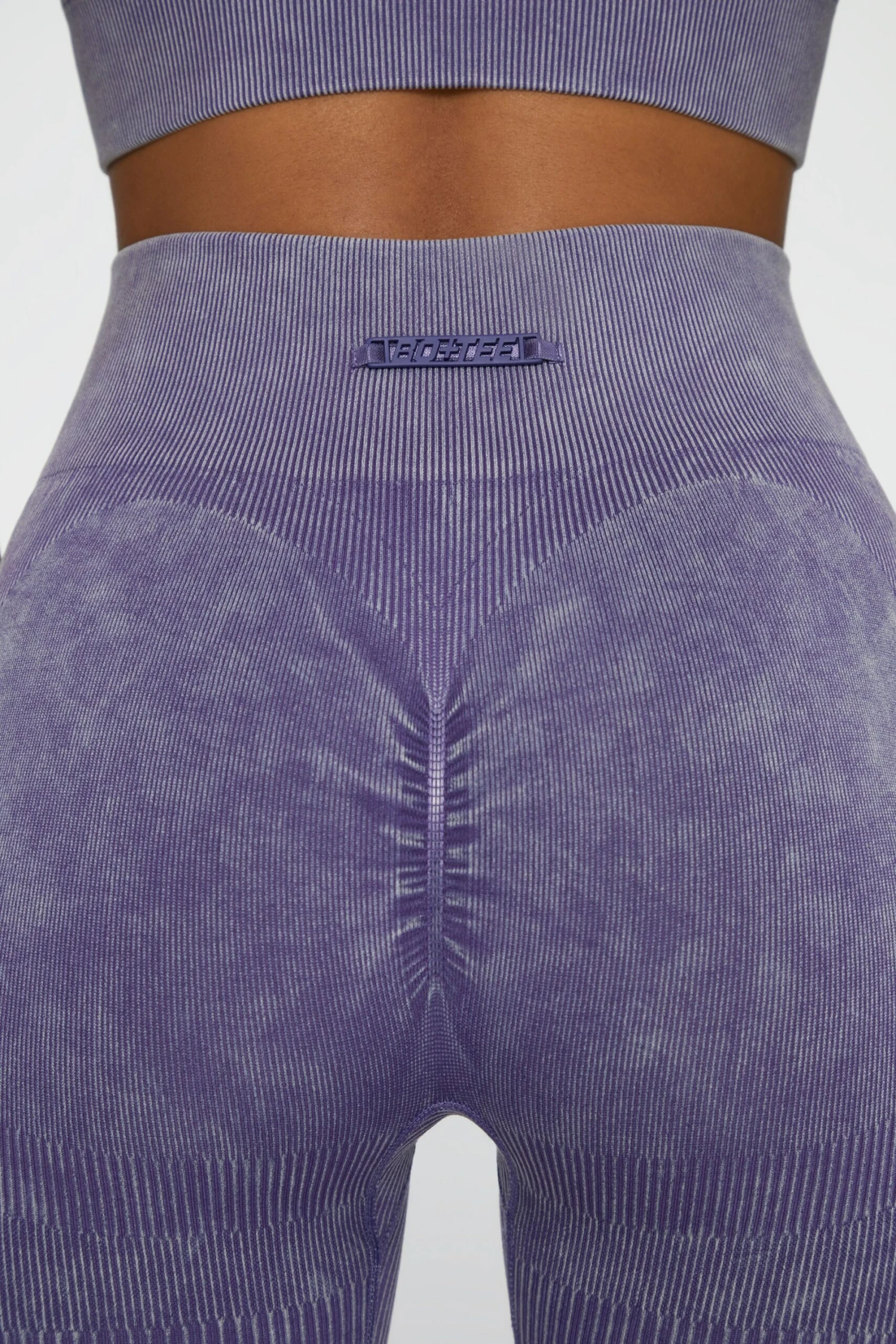 High Waisted Leggings In Violet 6 High Waisted Leggings In Violet - Image 4
