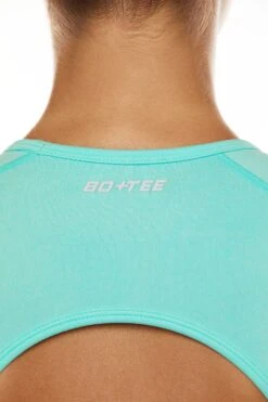 Seamless Backless Crop Top In Sky Blue 15 Seamless Backless Crop Top In Sky Blue -Sculpt Sets Body BT0571 2 Tenacity Sky Blue Backless Crop Top