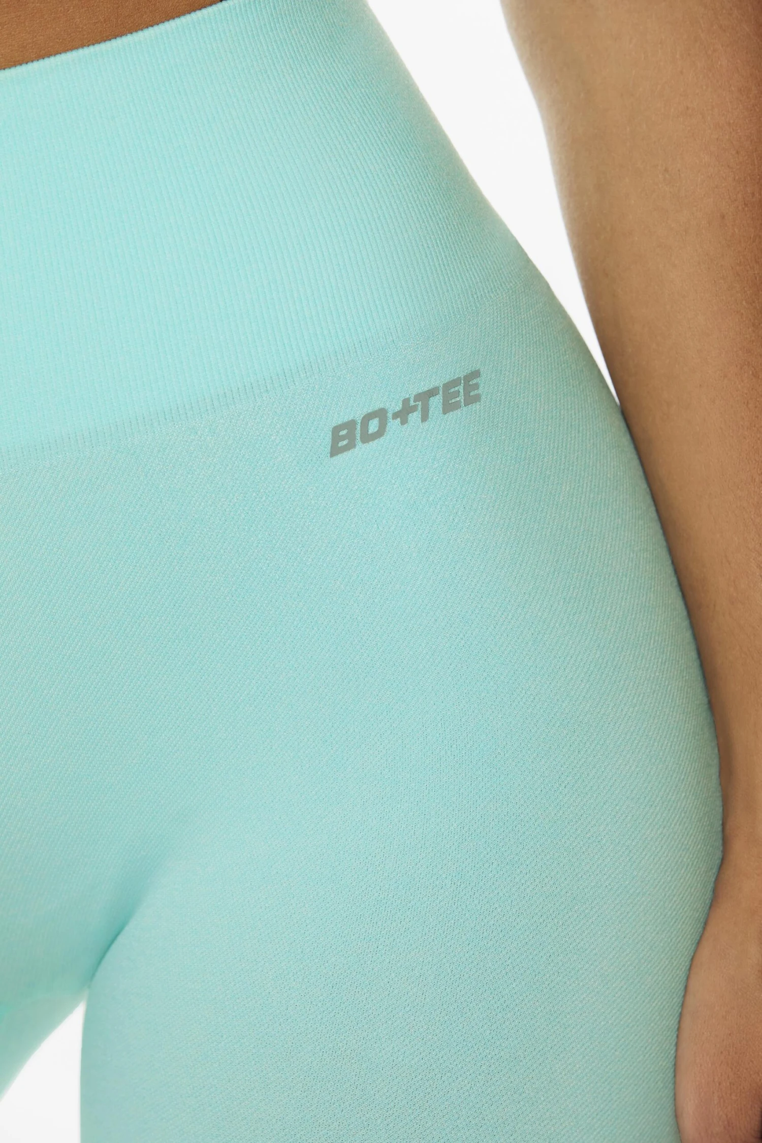 Seamless Full Length Leggings In Sky Blue 9 Seamless Full Length Leggings In Sky Blue - Image 7