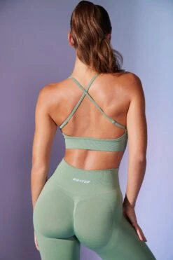Sculpt Sets Body 26 Sculpt Sets Body -Sculpt Sets Body BT0675 5 Definition Sage Low Back Crop Top