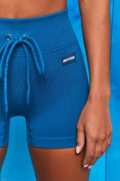 Results Ribbed Tie Front Mini Shorts In Blue 13 Results Ribbed Tie Front Mini Shorts In Blue -Sculpt Sets Body bt0102 bt0104 8 perform results dark grey zip front short sleeve crop top tie front shorts sportswear set 2