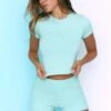 Stay On Top Baby Tee In Light Blue 2 Stay On Top Baby Tee In Light Blue -Sculpt Sets Body bt0188 bt0200 6 do it better light blue on top 3