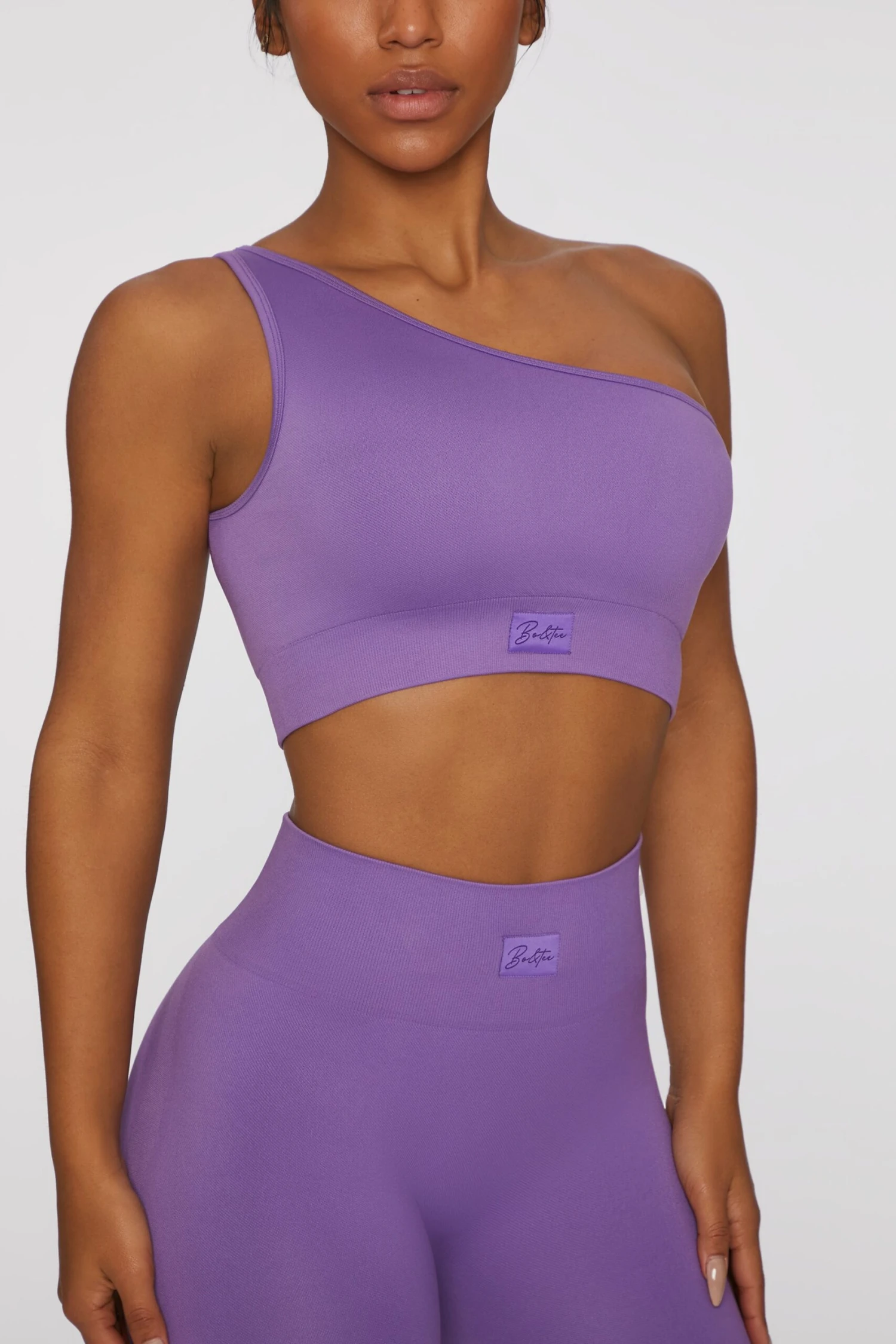 Asymmetric Crop Top In Purple 7 Asymmetric Crop Top In Purple - Image 5
