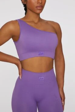 Asymmetric Crop Top In Purple 10 Asymmetric Crop Top In Purple -Sculpt Sets Body bt0408 5 empowered purple asymetric crop top