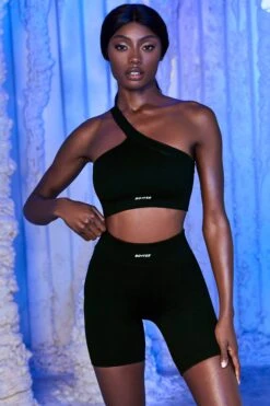 Ribbed Biker Shorts In Black 19 Ribbed Biker Shorts In Black -Sculpt Sets Body bt0432 bt0436 13 new peaks black one strap crop top ribbed biker short 1