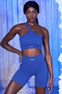 Ribbed Biker Shorts In Blue 20 Ribbed Biker Shorts In Blue -Sculpt Sets Body bt0432 bt0436 13 on the rink blue new peaks cycling shorts 1 1